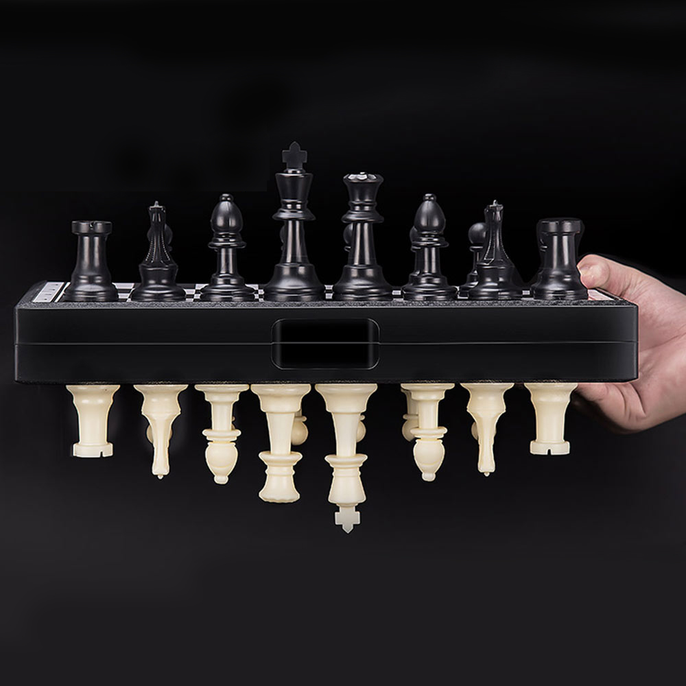 Magnetic Travel Chess - Przenośny specjalny magnetyczny szachy, zestaw warcaby,