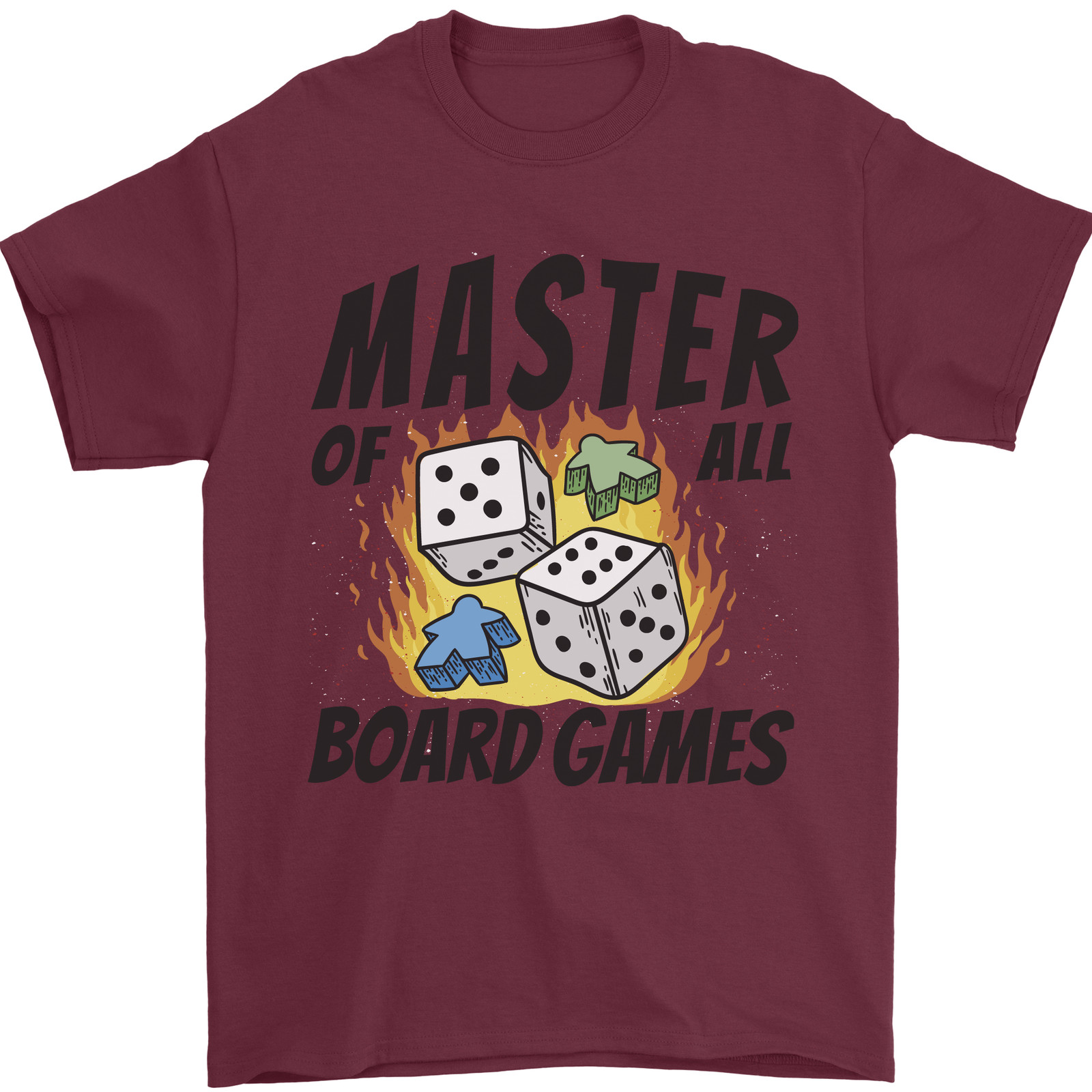 Board Game Master - Męska koszulka Master of All Board