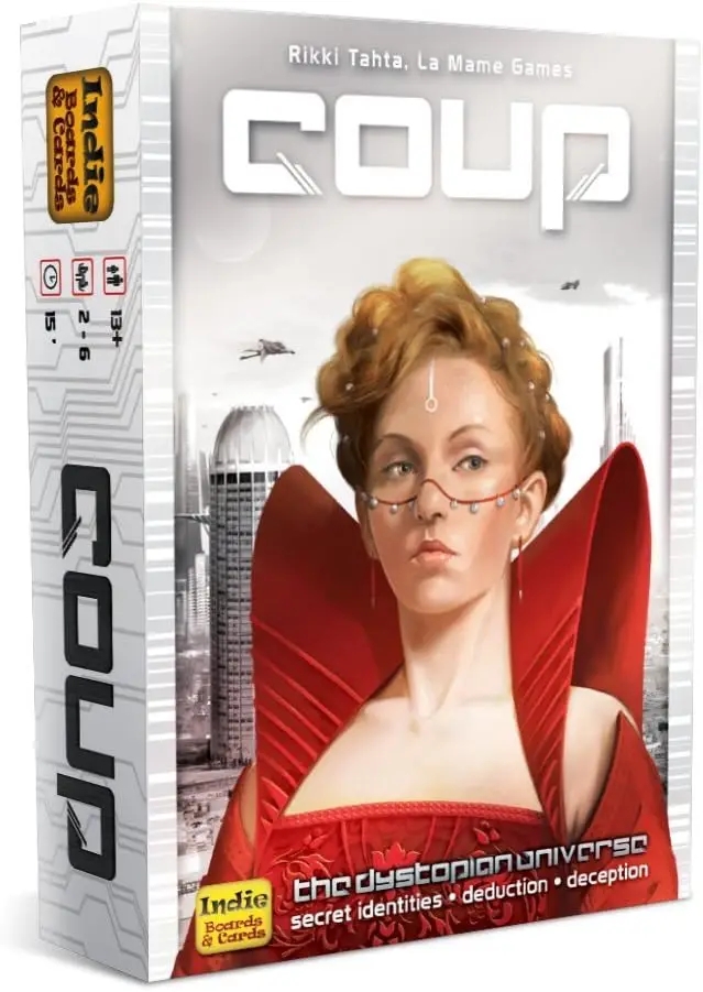 Indie Plansze i karty |   Opór – Board Game Coup recenzja i cena