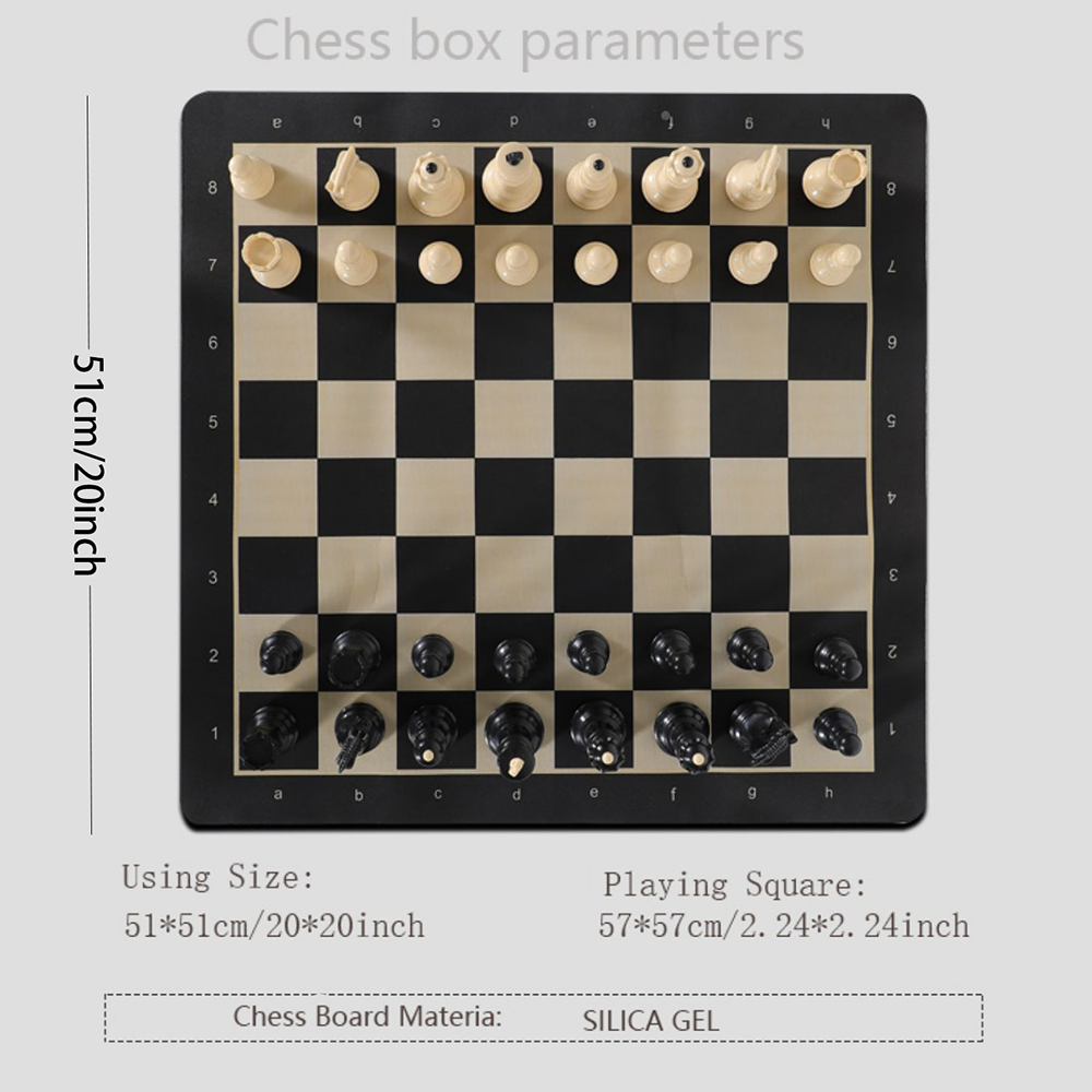 20-calowa przenośna składana s – Magnetic Travel Chess recenzja i cena