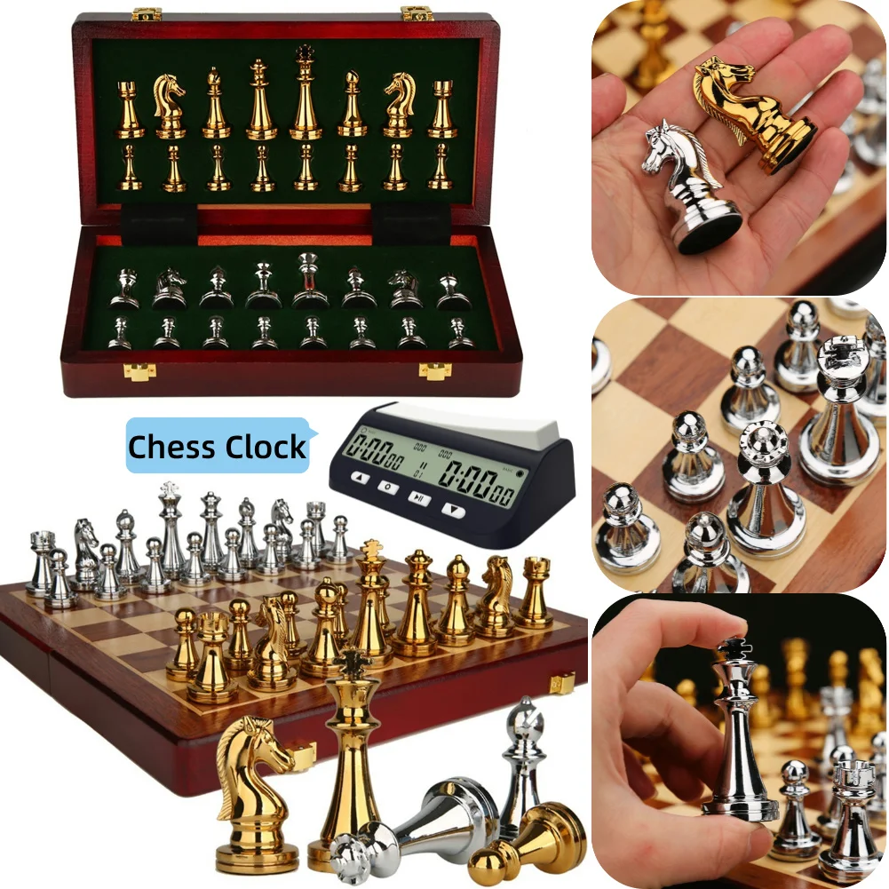 Metalowy średniowieczny zestaw – Magnetic Travel Chess recenzja i cena