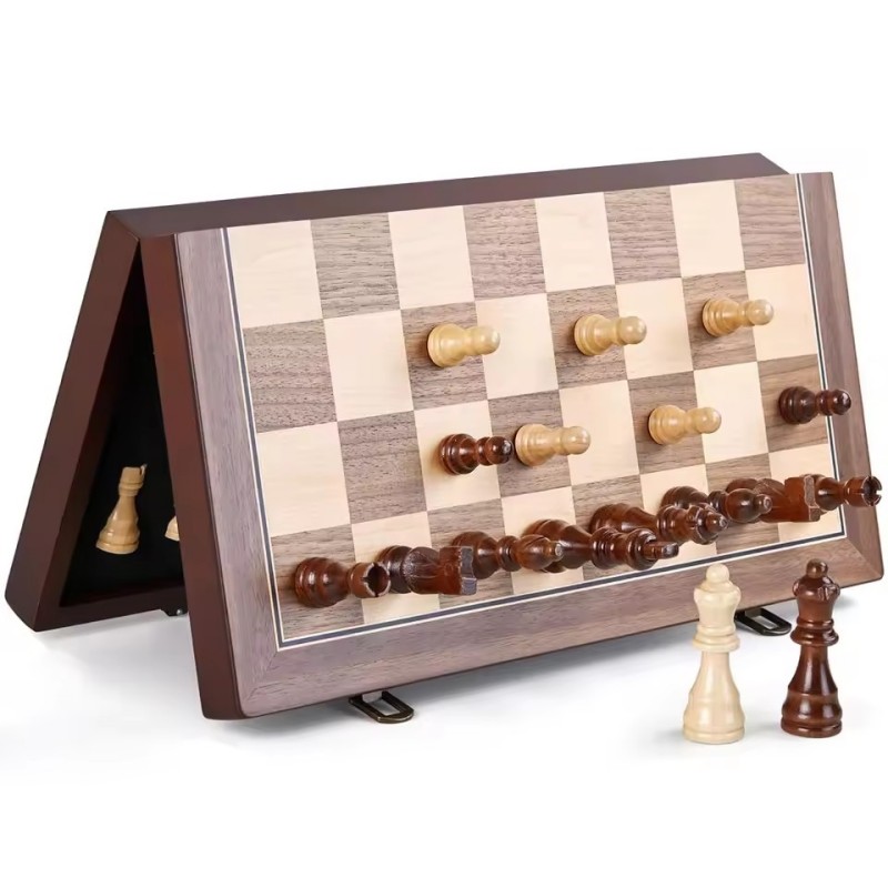 Drewniany Magnetyczny Zestaw S – Magnetic Travel Chess recenzja i cena